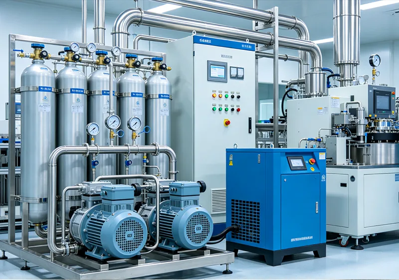 Membrankompressor - exakt tryckstabilisering och renhet, speciell utrustning för medelkompression